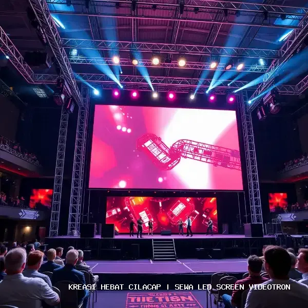 sewa led screen videotron Cilacap