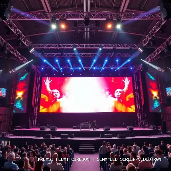 Sewa LED Screen Videotron Cirebon – P3.9 High Refresh