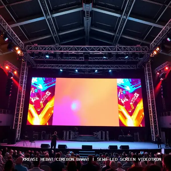 sewa led screen videotron Cirebon Barat – P3.9 High Refresh