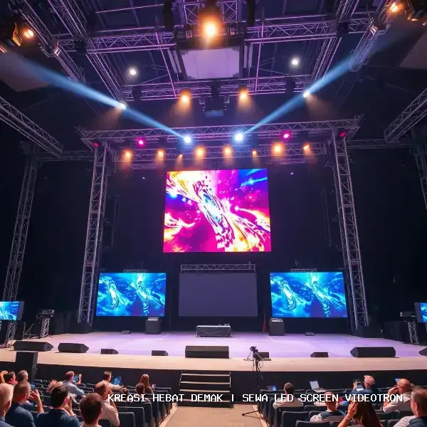 Sewa Led Screen Videotron Demak