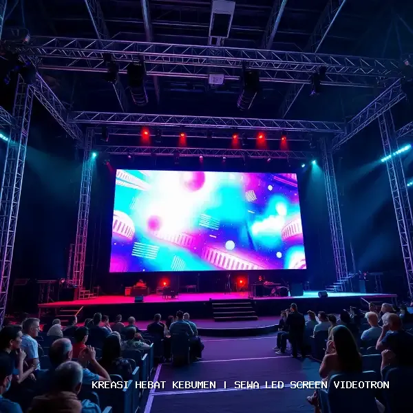 sewa led screen videotron Kebumen