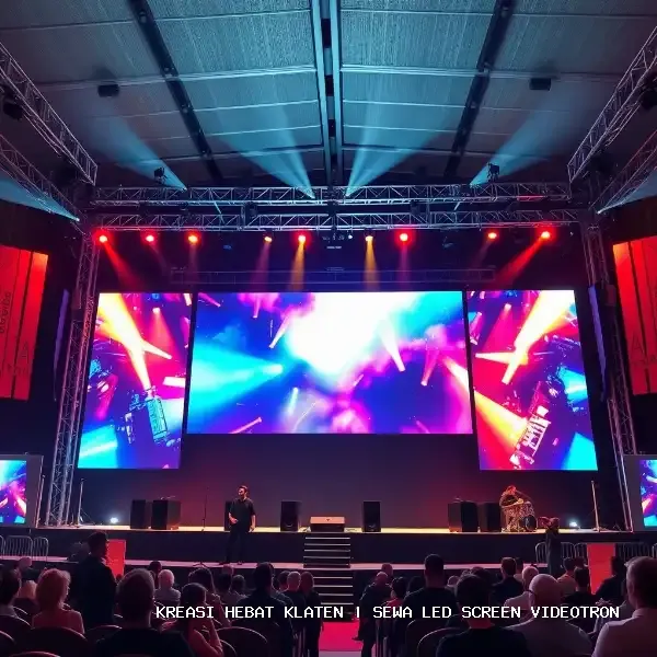 Sewa LED Screen Videotron Klaten