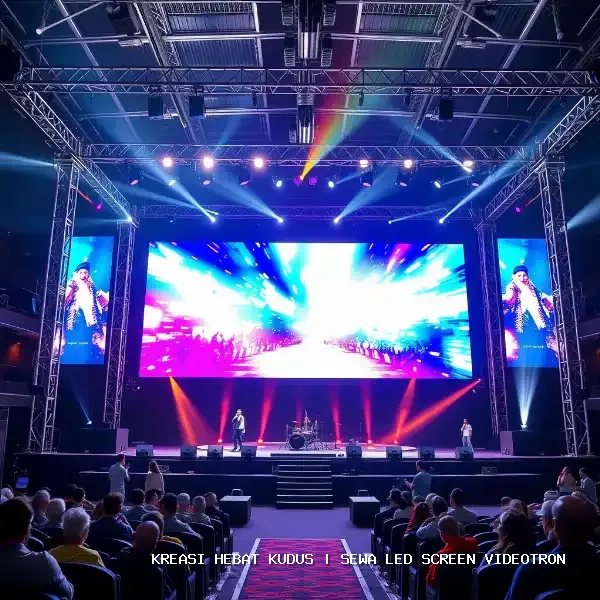 Sewa LED Screen Videotron Kudus