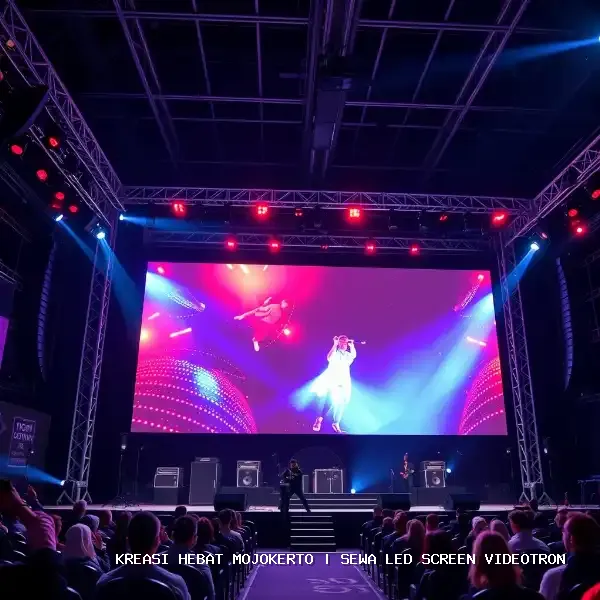 sewa led screen videotron Mojokerto