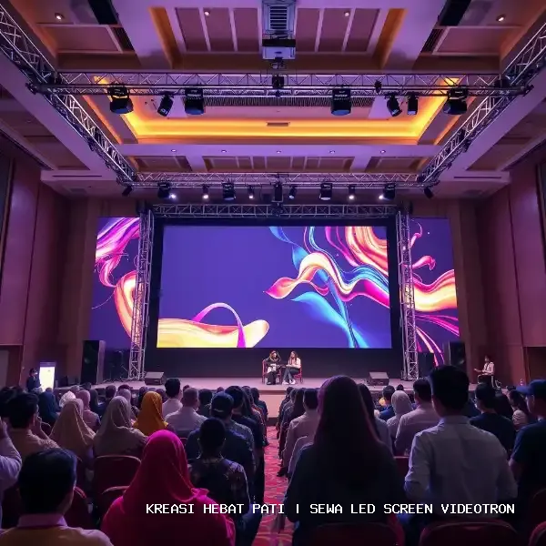 Sewa LED Screen Videotron Pati