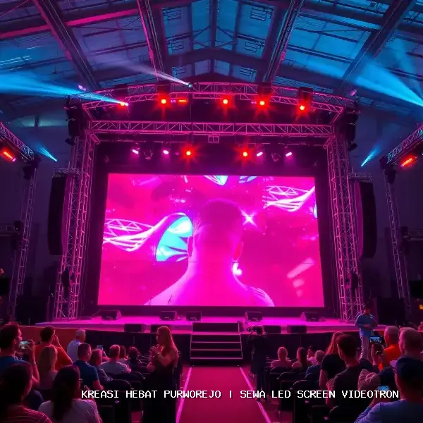 Sewa LED Screen Videotron Purworejo