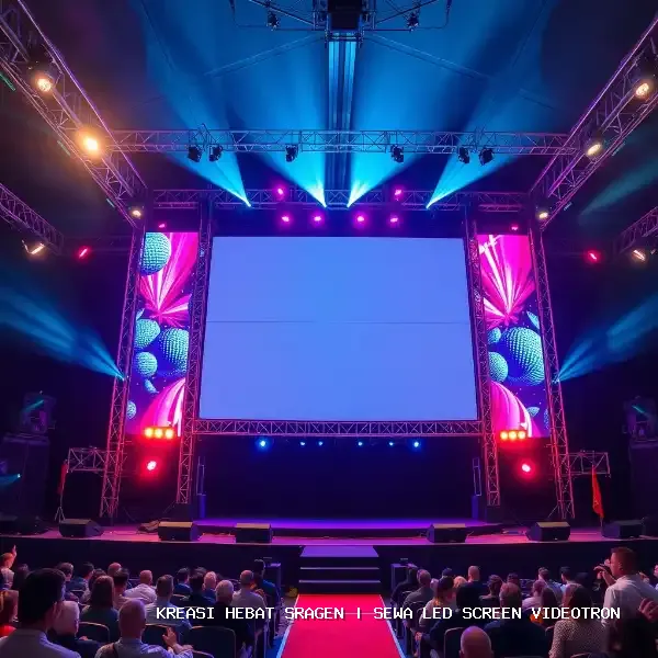 Sewa LED Screen Videotron Sragen