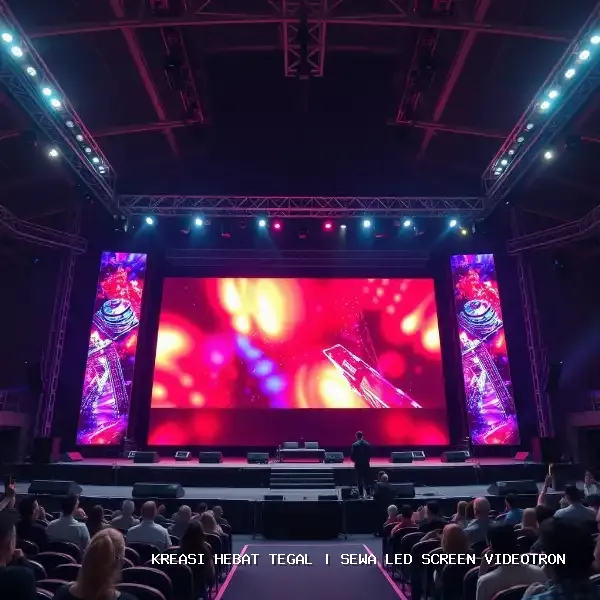 sewa led screen videotron Tegal