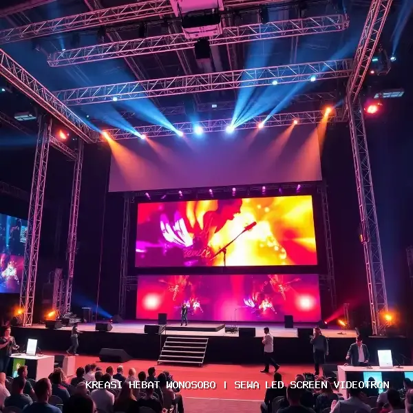 Sewa LED Screen Videotron Wonosobo
