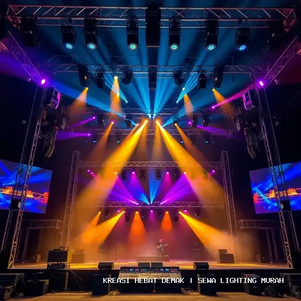 sewa lighting murah Demak