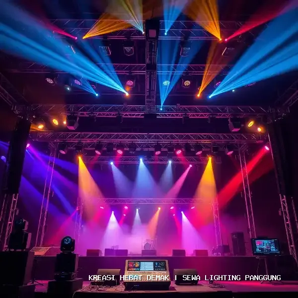 sewa lighting panggung Demak