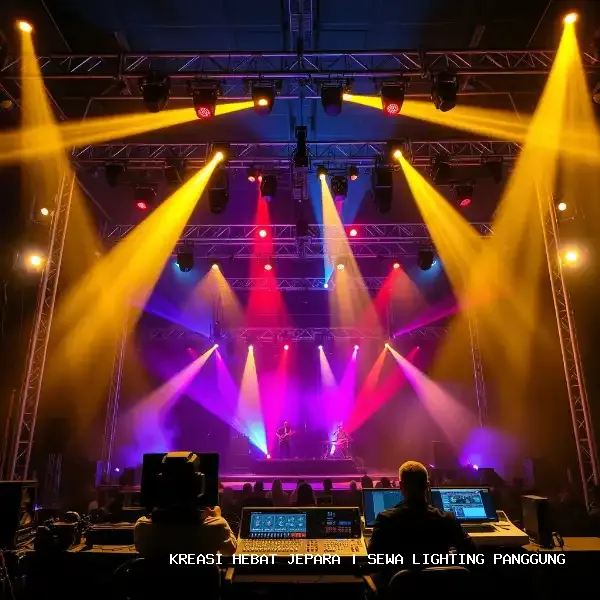 sewa lighting panggung Jepara
