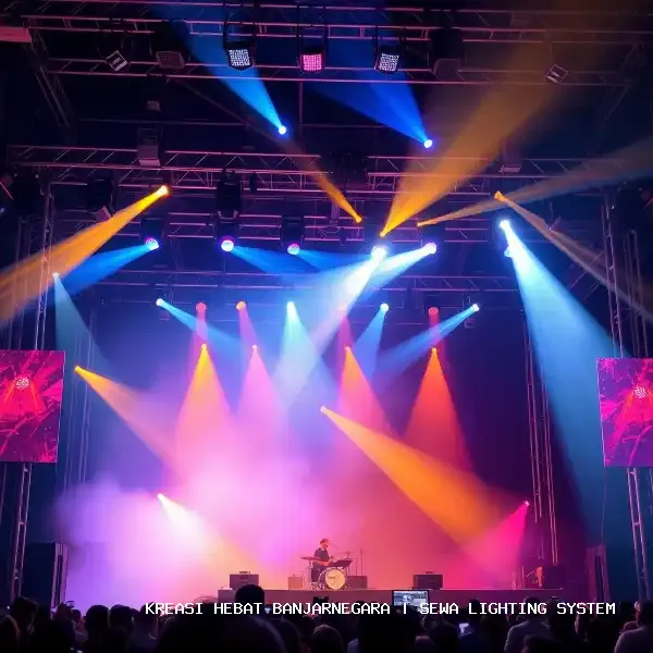 sewa lighting system Banjarnegara