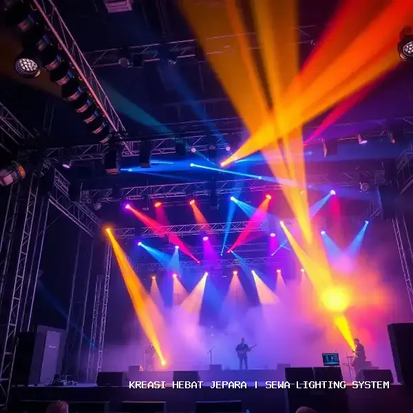 sewa lighting system Jepara