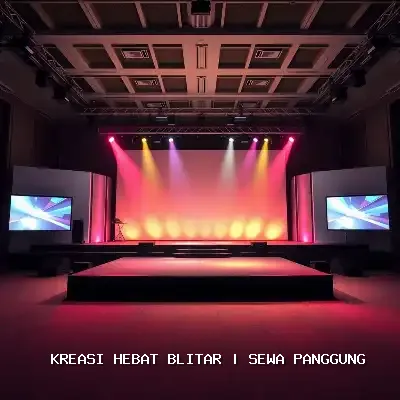 Sewa Panggung Blitar – Konstruksi Kokoh & Aman