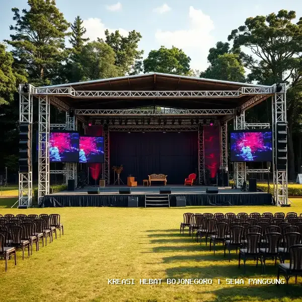 Sewa Panggung Bojonegoro – Konstruksi Kokoh & Aman