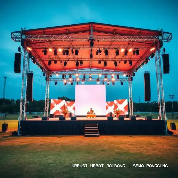 Sewa Panggung Jombang – Konstruksi Kokoh & Aman