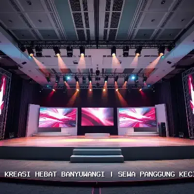 Sewa Panggung Kecil Banyuwangi