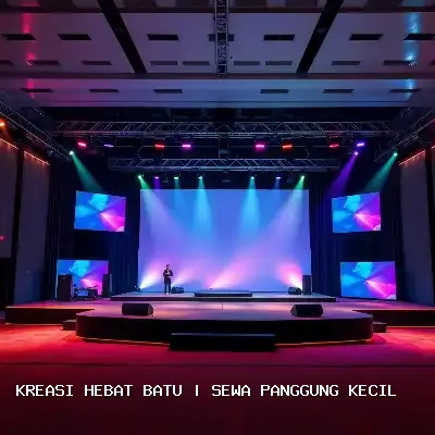 Sewa Panggung Kecil Batu