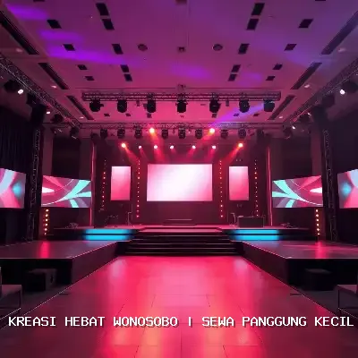 sewa panggung kecil Wonosobo