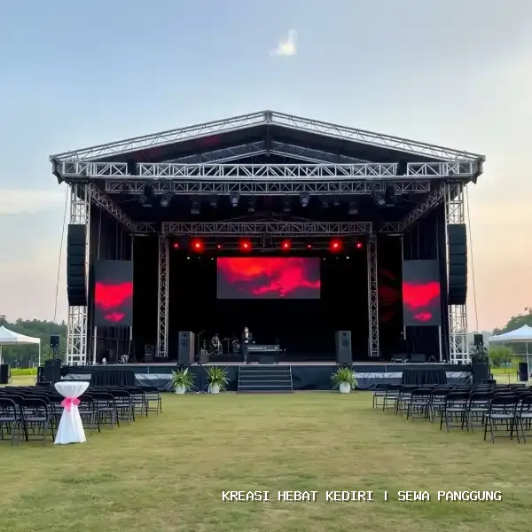 Sewa Panggung Kediri – Konstruksi Kokoh & Aman