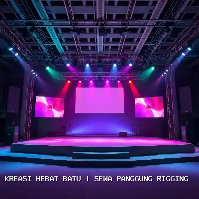 sewa panggung rigging Batu