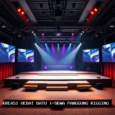Sewa Panggung Rigging Batu