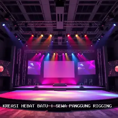 Sewa Panggung Rigging Batu