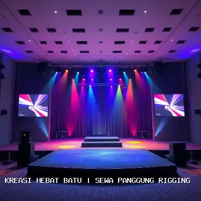 Sewa Panggung Rigging Batu
