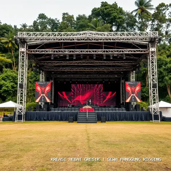 sewa panggung rigging Gresik