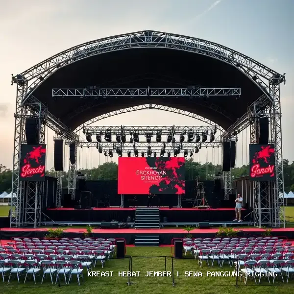 sewa panggung rigging Jember