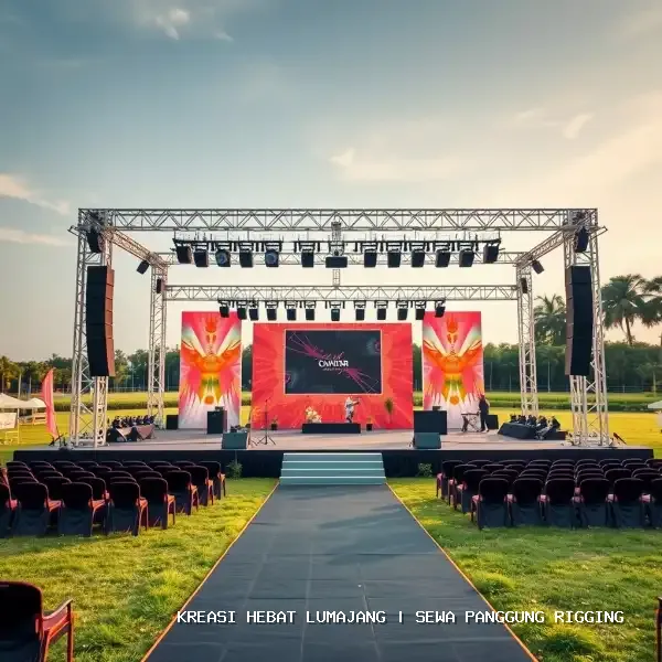 sewa panggung rigging Lumajang