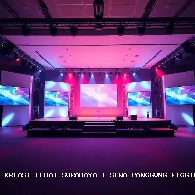 sewa panggung rigging Surabaya