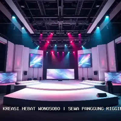 sewa panggung rigging Wonosobo