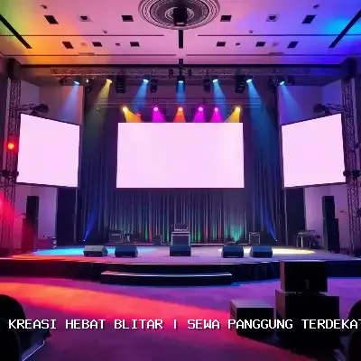 Sewa Panggung Terdekat Blitar