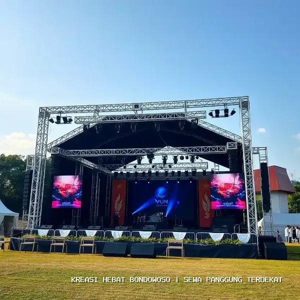 sewa panggung terdekat Bondowoso