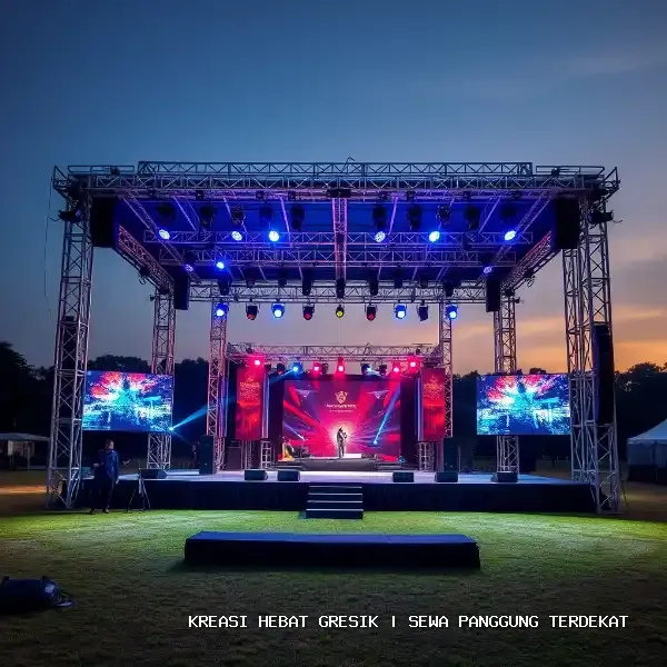 sewa panggung terdekat Gresik