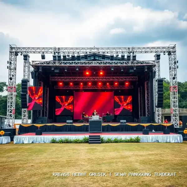 Sewa Panggung Terdekat Gresik