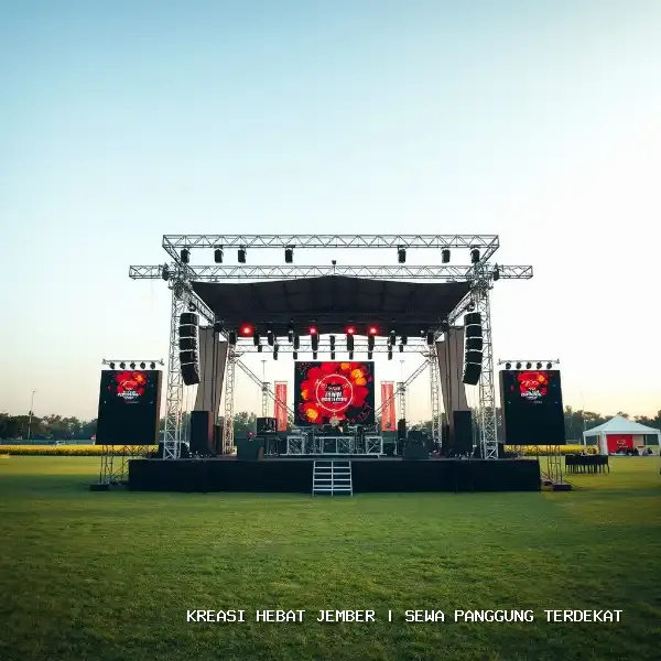 sewa panggung terdekat Jember