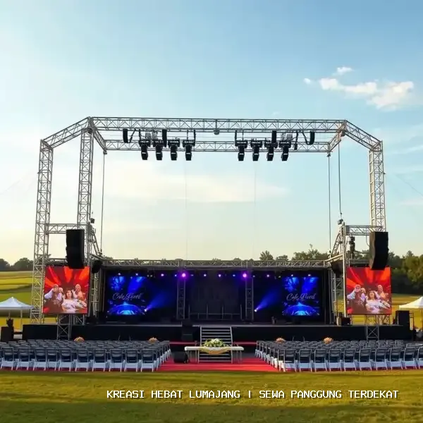 sewa panggung terdekat Lumajang