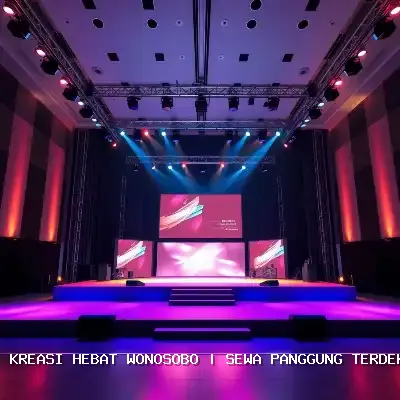 Sewa Panggung Terdekat Wonosobo