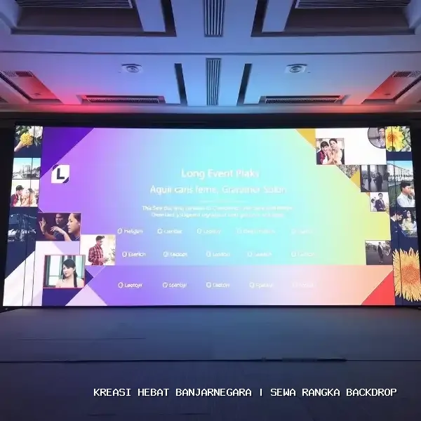 Sewa Rangka Backdrop Banjarnegara – Solusi Visual Panggung