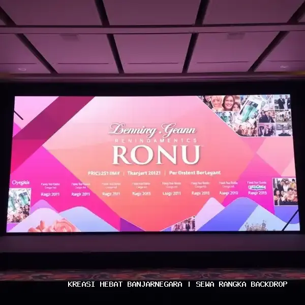 Sewa Rangka Backdrop Banjarnegara – Solusi Visual Panggung