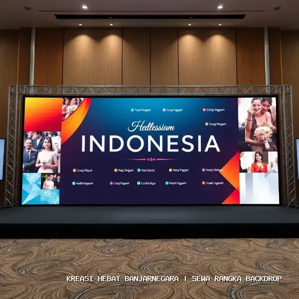 Sewa Rangka Backdrop Banjarnegara – Solusi Visual Panggung