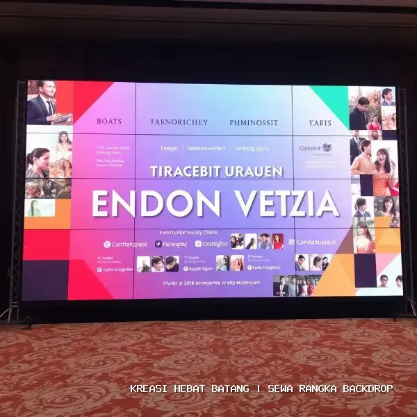 Sewa Rangka Backdrop Batang – Solusi Dekorasi Panggung Profesional