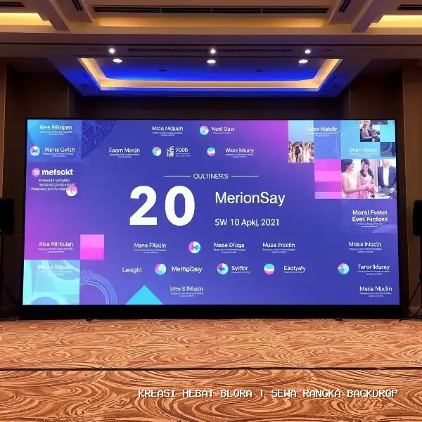 sewa rangka backdrop Blora