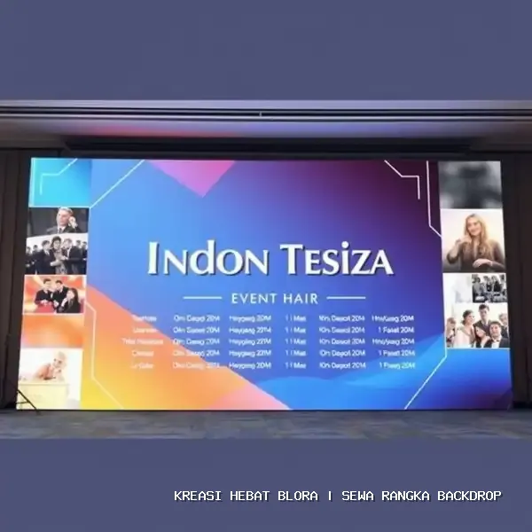 Sewa Rangka Backdrop Blora – Solusi Visual Panggung Profesional