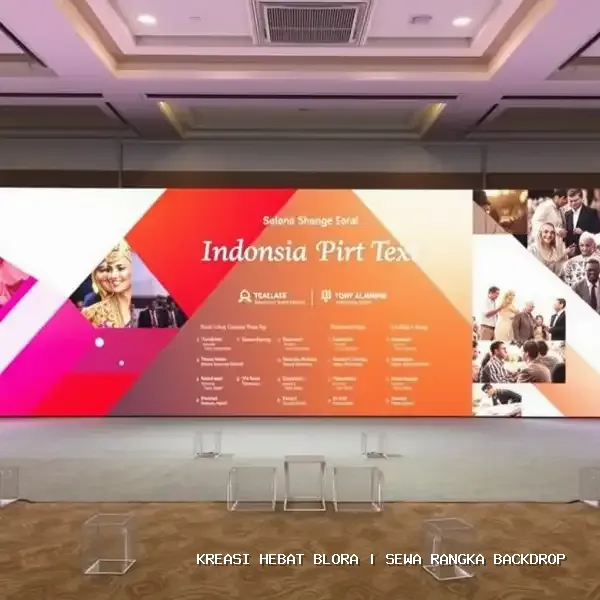 Sewa Rangka Backdrop Blora – Solusi Visual Panggung Profesional