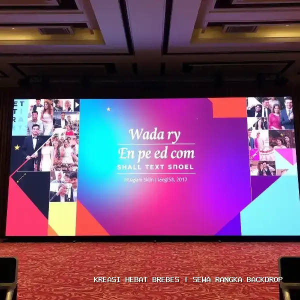 Sewa Rangka Backdrop Brebes – Solusi Visual Panggung Terbaik