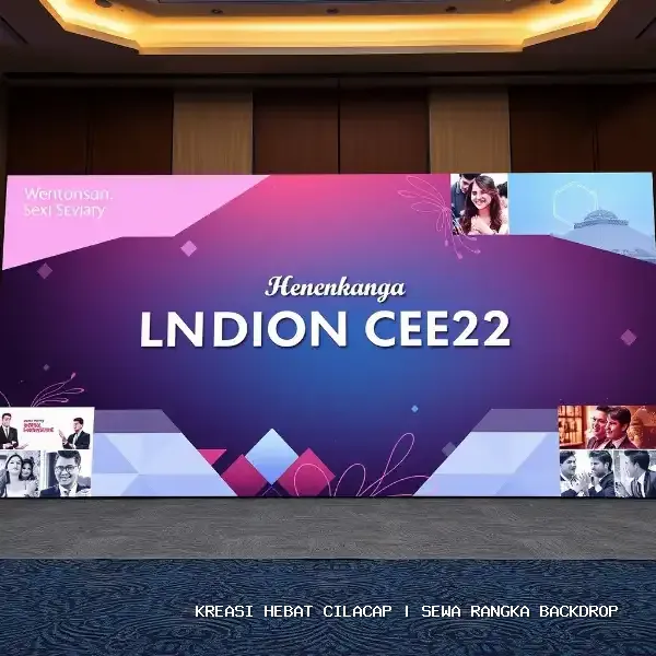 Sewa Rangka Backdrop Cilacap